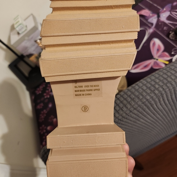 Leg warmer thigh high boots size 9 - Picture 2 of 3